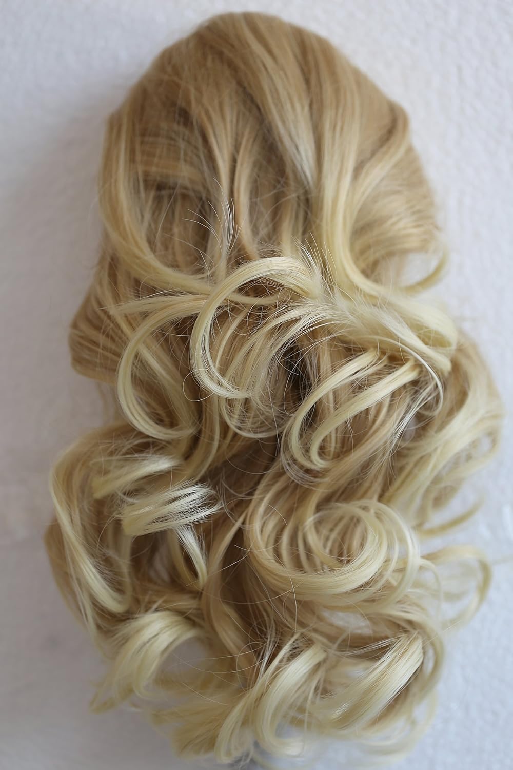 CAISHA 12" Hair Piece Braid Ponytail Extension Voluminous Wavy Blonde Mix PH208, 12 inch - Image 4