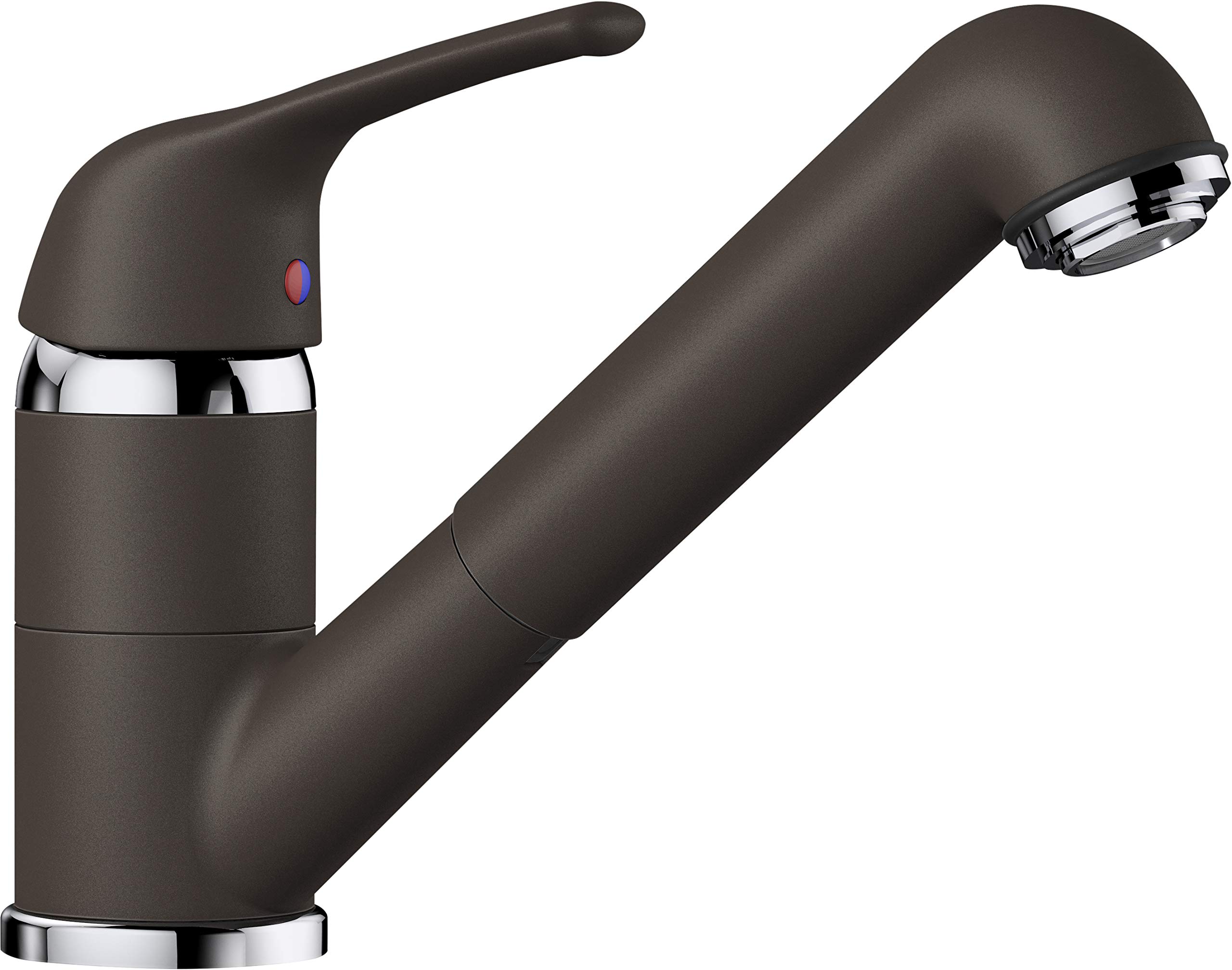 Kitchen Sink tap Made of Granite (Silgranite) and with a Pull-Out spout from Blanco Vitis-S - Coffee - 515377 โ image 1