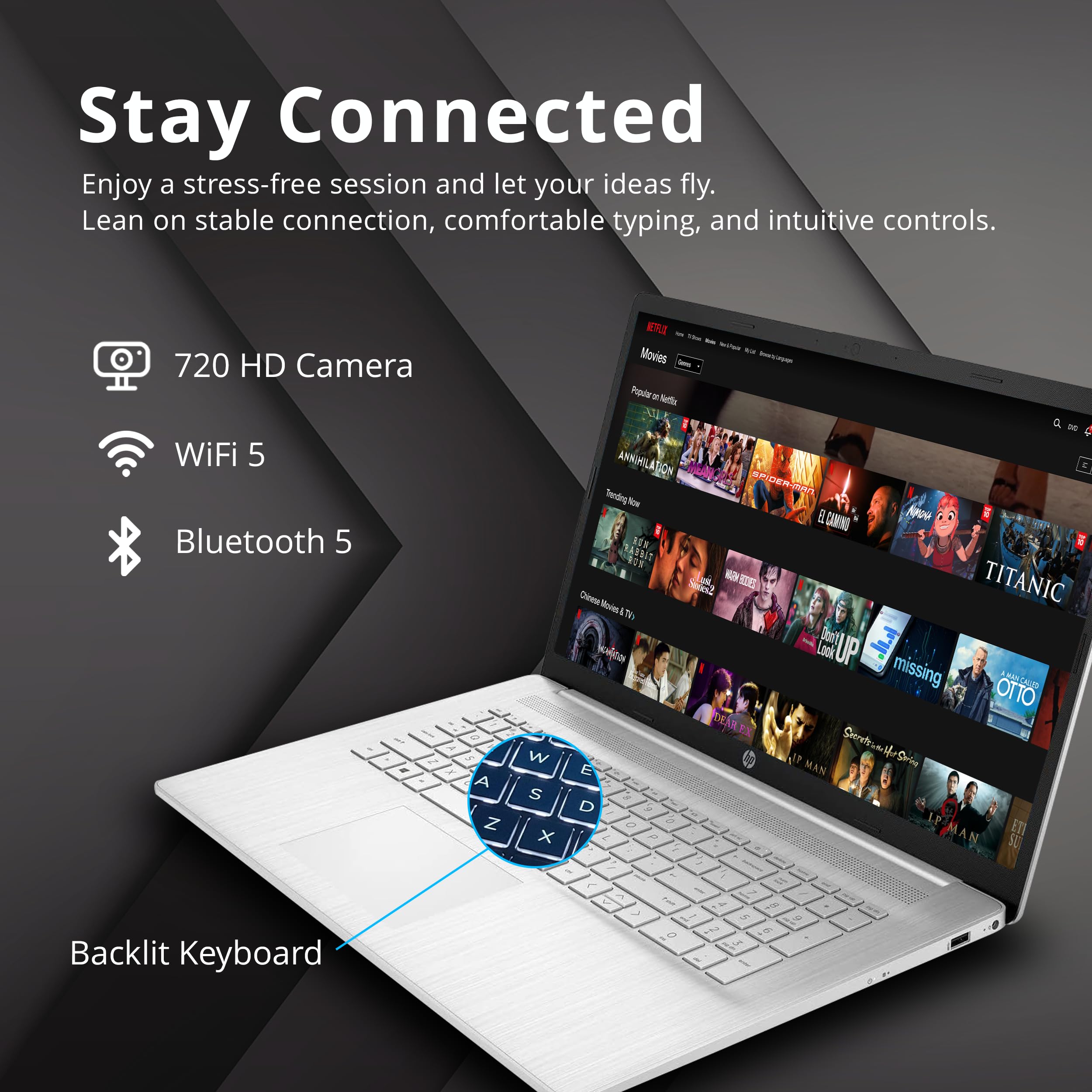 HP 17.3" Intel i5-1235U Processor