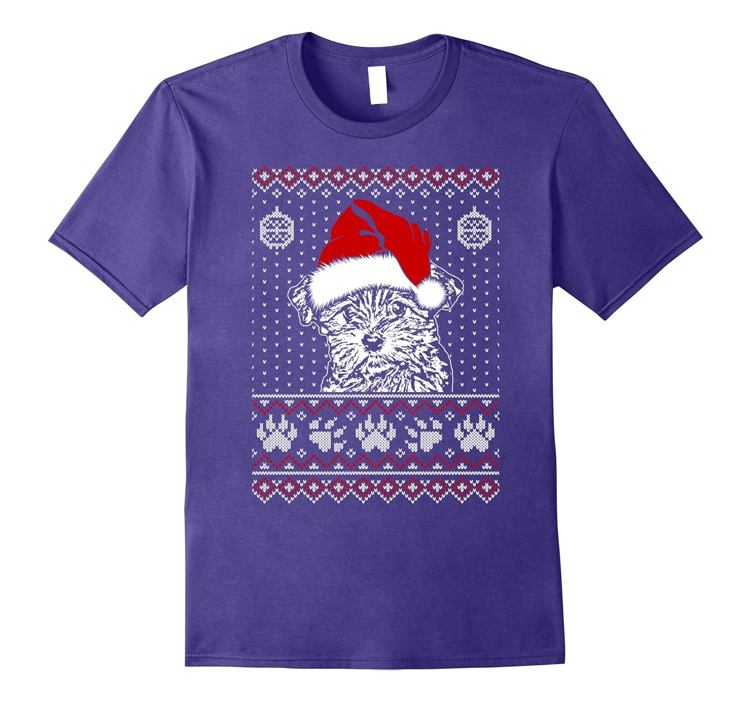 Morkie Christmas Tee T Shirt Short Sleeve Noel Gift-ANZ