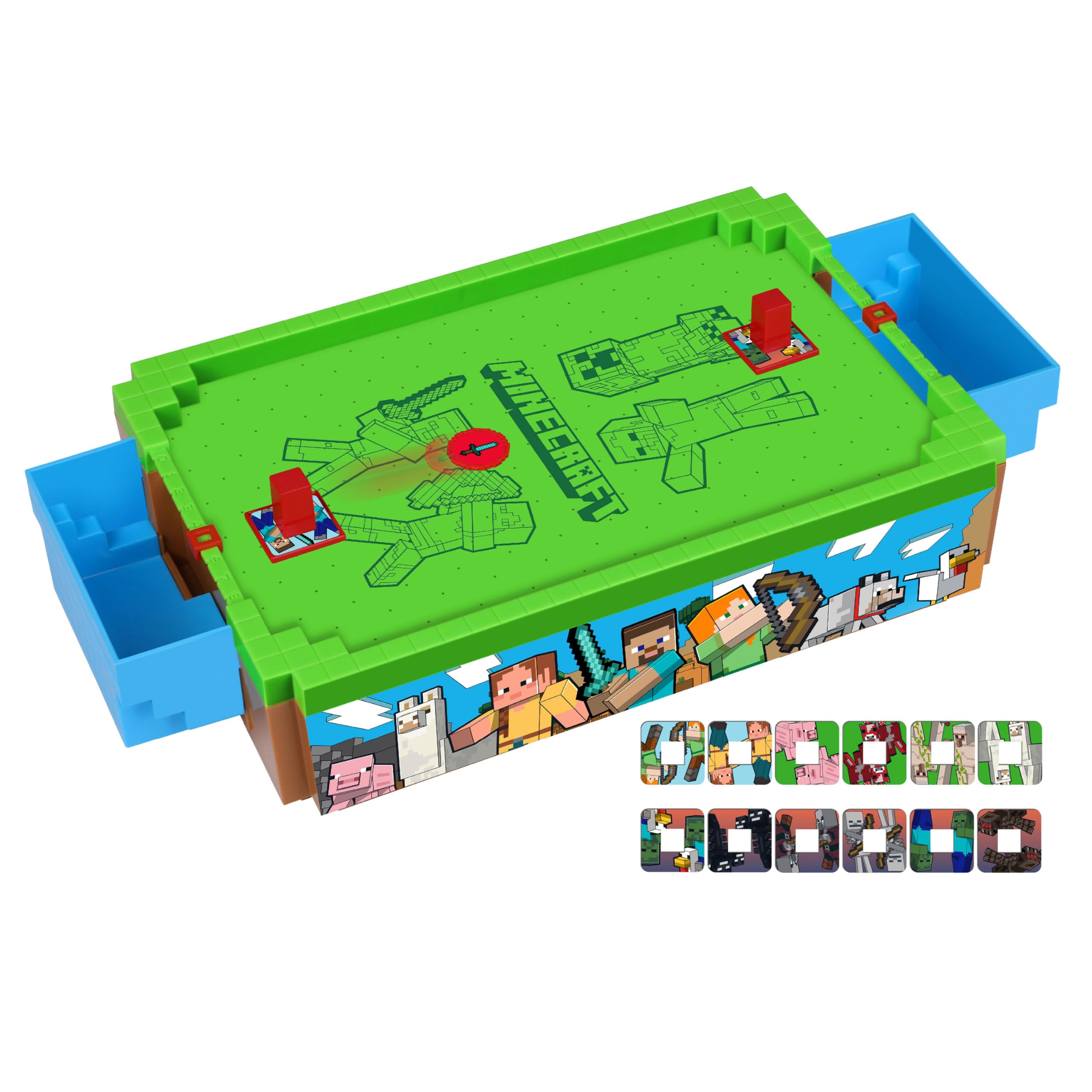 Ambassador x Minecraft - Overworld - Mini Series - Arcade Air Hockey Table