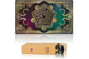 Paramint Mana Blast - MTG Playmat - Compatible with Magic The Gathering Playmat for Casual & Competitive Card Matches - Play MTG, YuGiOh, TCG - Original Play Mat Art Designs & Accessories