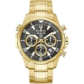 Bulova Men's 6 Hand Series B 44mm Stainless Steel 97B250