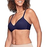 Warner's Women's No Side Effects Underarm-Smoothing Comfort Wireless Lightly Lined T-Shirt Bra 1056
