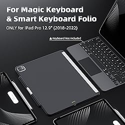 iPad Pro Case 12.9", Compatible with Magic Keyboard