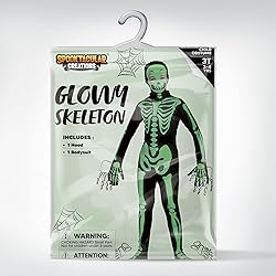 Spooktacular Creations Glow in the Dark Skeleton