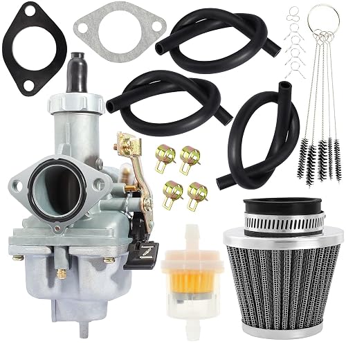 QAZAKY PZ27 Vergaser-Set Für 125cc-250cc 4-Takt Motoren – Inkl. Luftfilter & Zubehör