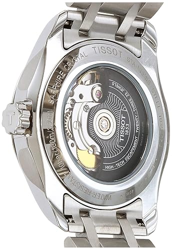 Tissot Mens Couturier 316L Stainless Steel case Swiss Automatic