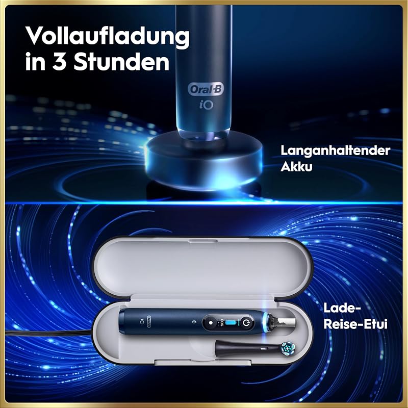 iO Series 9 Elektrische Zahnbürste, Dunkelblau