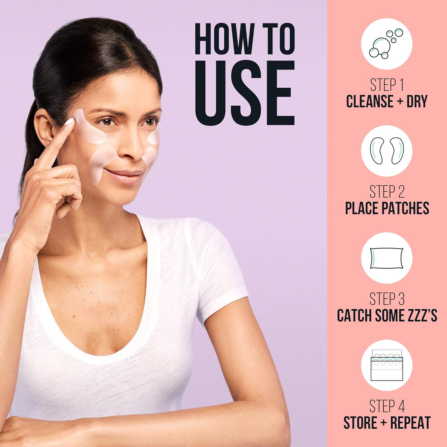 SiO Beauty Eye and Smile Lift Anti-Wrinkle Patches 4 Week Supply - Overnight Under Eye Mask Pads For Dark Circles - Silicone Skin Treatment For Wrinkles Fine Lines : Beauty