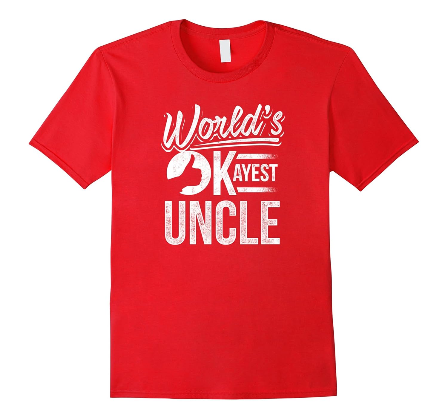 Worlds Okayest Uncle funny Uncle T-Shirt-ANZ