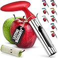 Zulay Kitchen Premium Apple Corer Tool - Ultra Sharp, Stainless Steel, Serrated Blades for Easy Coring - Easy to Use & Clean,