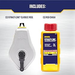 IRWIN Tools STRAIT-LINE Chalk Line, Classic
