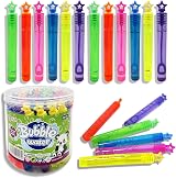 RAM ONLINE Bubbles for Kids 48 Wands 5ml Each Party Bag Fillers Garden Toys view 1