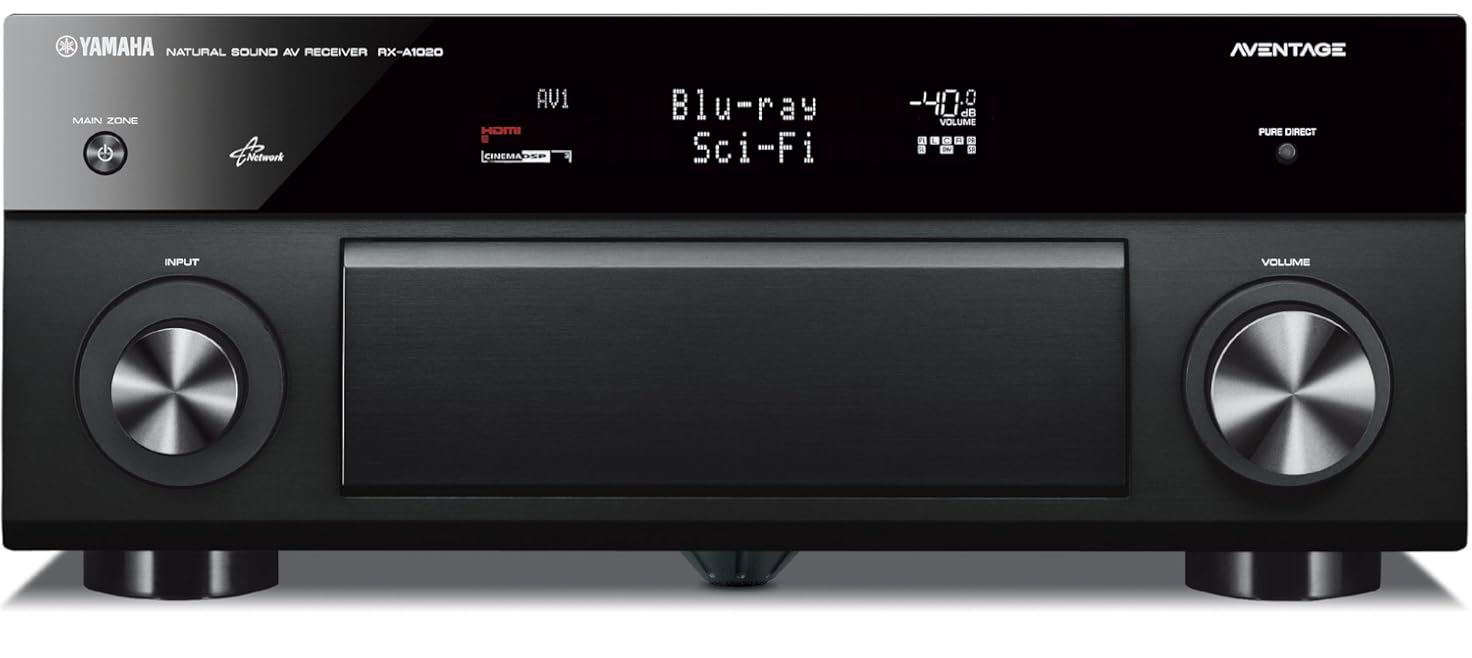 Yamaha RX-A1020 7.2-Channel Network AVENTAGE AV Receiver (Discontinued by Manufacturer)