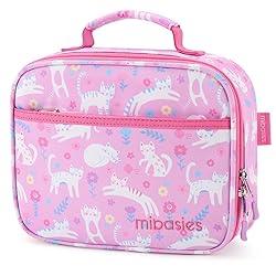 mibasies Kids Lunch Bag for Girls Toddler Insulated