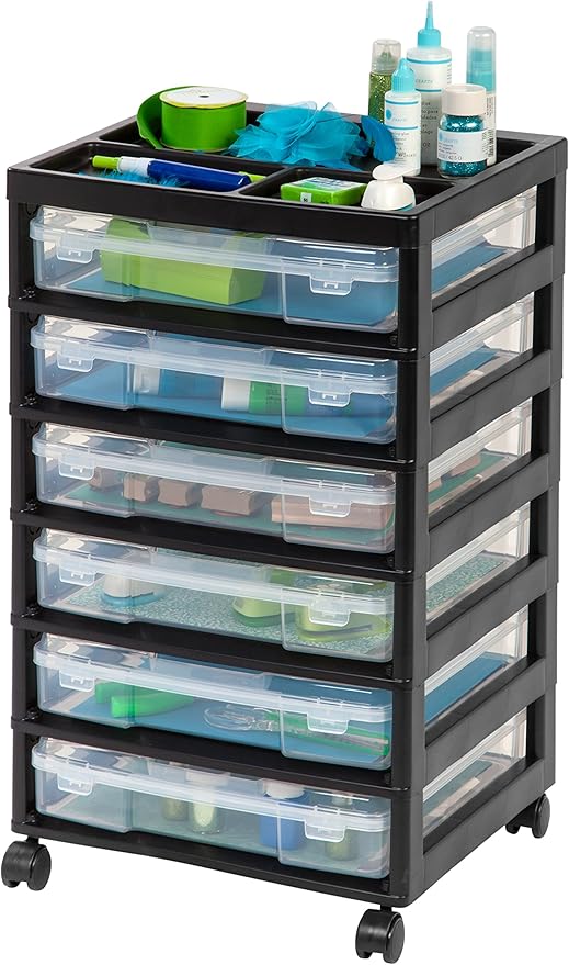 IRIS USA 150816 IRIS 6-Drawer Scrapbook 
