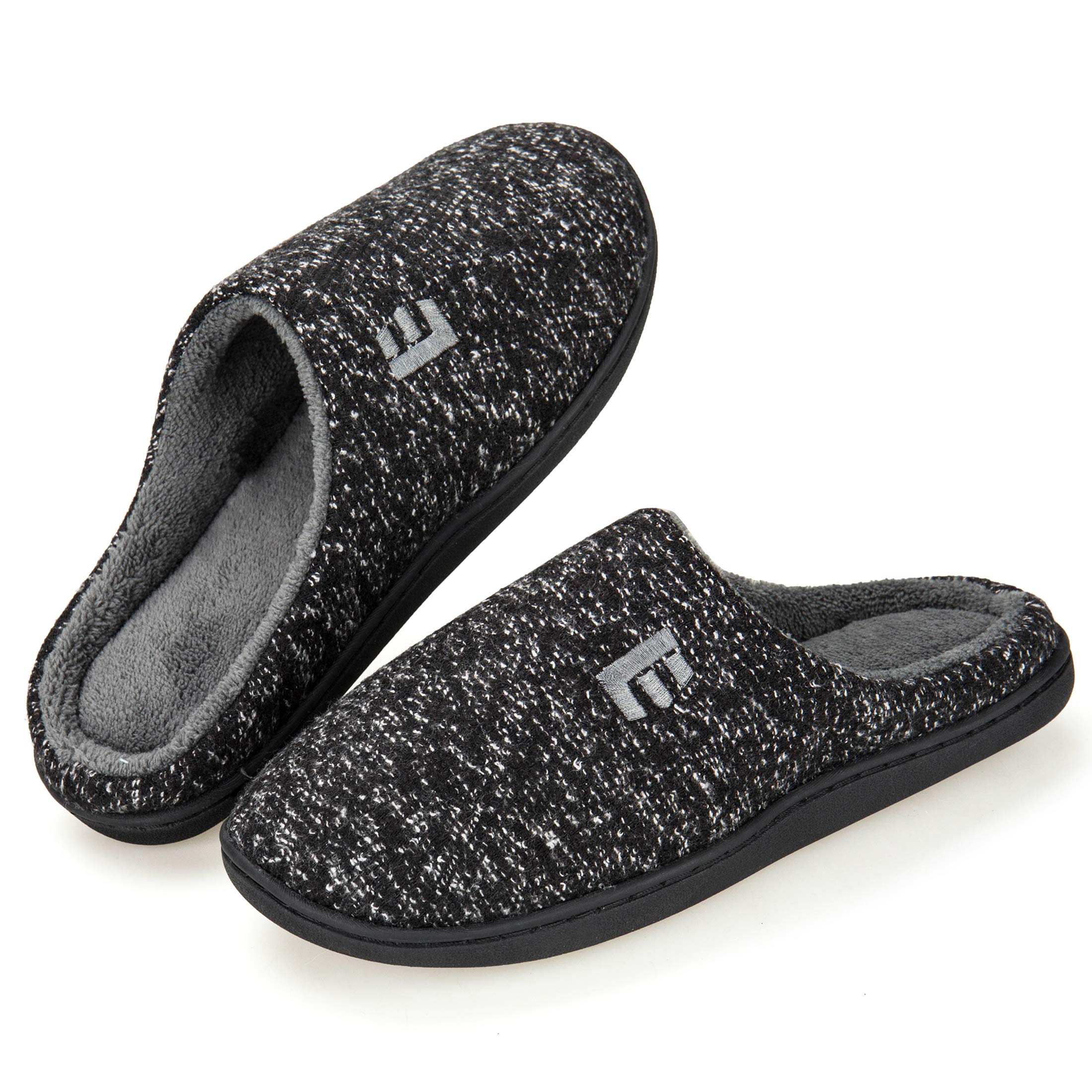 EAST LANDER Women’s Memory Foam House Slippers Soft Sole Anti-Slip Slippers Indoor Shoes ELMT004-W1-L