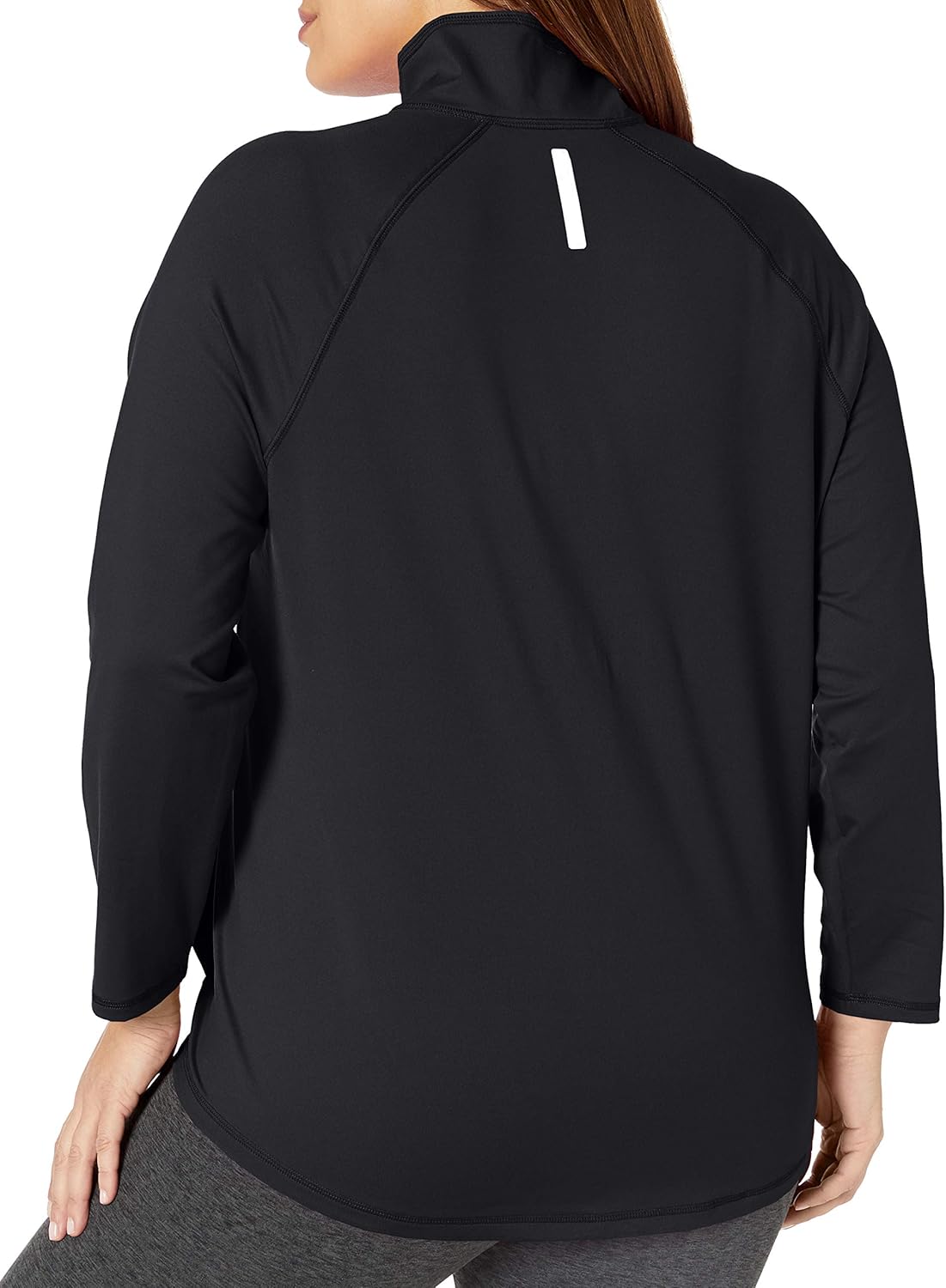JUST MY SIZE Women's Plus Size Active Full-Zip Mock Neck Jacket at  Women's Coats Shop