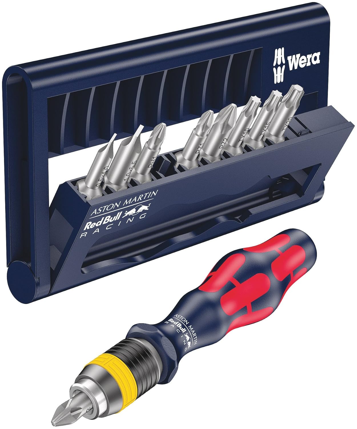 WERA Kraftform Kompakt 10 05227721001 RBR Bits Set with Handle