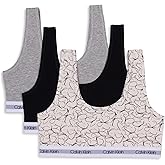 Calvin Klein Kids Girls' Modern Cotton Bralette 3-Pack