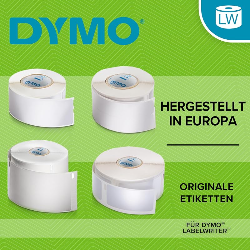 Original LabelWriter Mehrzwecketiketten | 54 mm x 70 mm | 12 Rollen mit je 320 leicht ablösbaren Etiketten (3.840 Stück) | für LabelWriter Etikettendrucker und Beschriftungsgerät