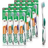 GUM Summit+ Soft Toothbrush, 505ECM12, Compact Head, Soft Bristles, Professional Sample, 1 Count(Pack of 12)
