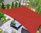 AsterOutdoor Sun Shade Sail Rectangle 12' x 16' UV