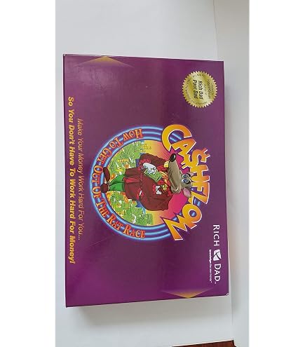 Cashflow 101 Board Game by Rich Dad R. Kiyosaki Finance Accounting