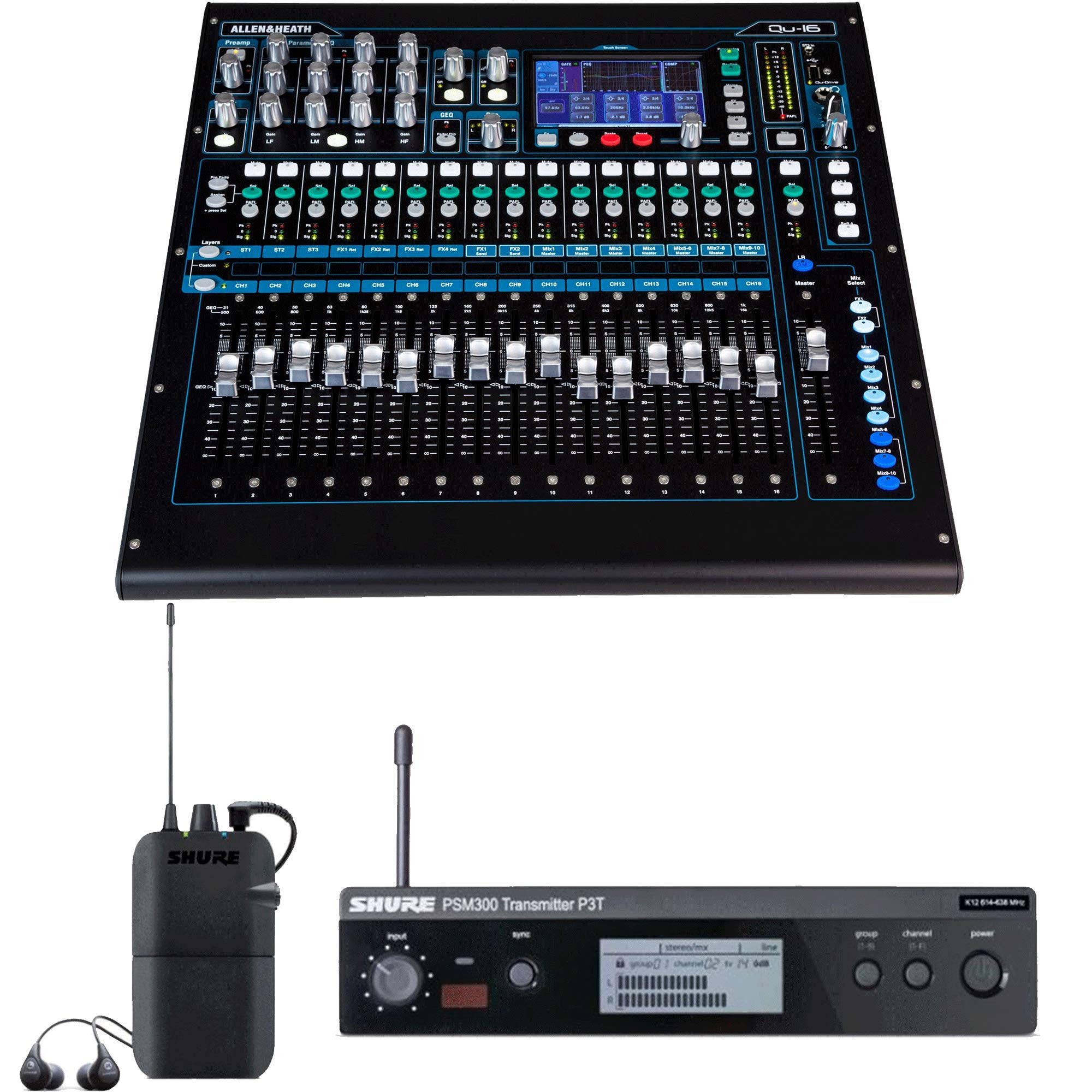 Allen & Heath QU-16 Live and Studio Rackmount