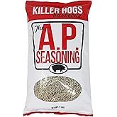Killer Hogs AP Seasoning | Championship BBQ and Grill All Purpose Seasoning for Beef, Steak, Burgers, Pork, and Chicken | Salt, Pepper, Garlic (SPG) | 5 Pounds