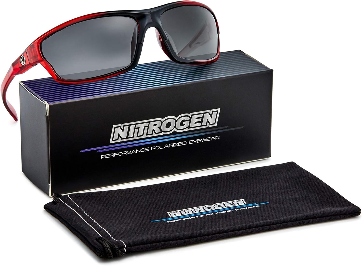 Polarized Wrap Around Sport Sunglasses: Clothing
