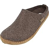 HAFLINGER Emils Slide - Smokey Brown, 39