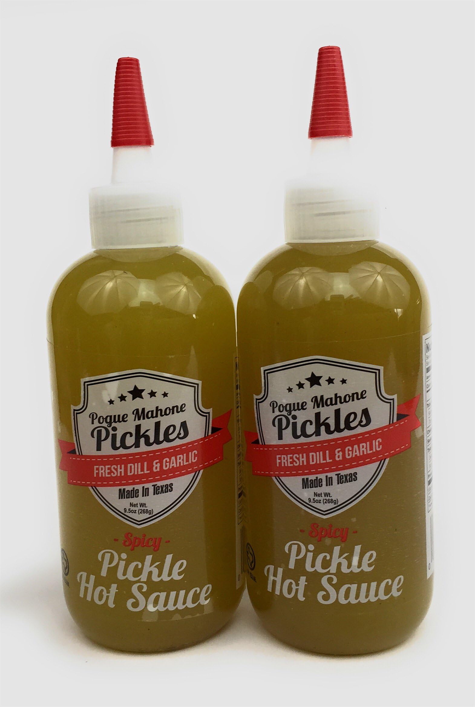 Pogue Mahone Spicy Pickle Hot Sauce 9.5oz (Pack of 2)