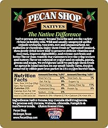 Pecan Shop Raw Unpasteurized Shelled Texas Native