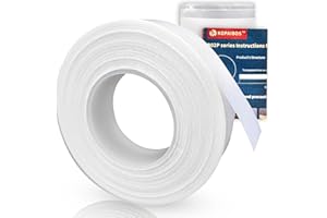 KOPAIBOS KEPAIBOS Double Sided Iron On Adhesive Hem Tape with Backing Easy-Iron Washable Fusible No Sew Tape for Fabric (Standard, 1 Inch 54 Yards)