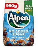 Alpen Museli No Added Sugar 950g