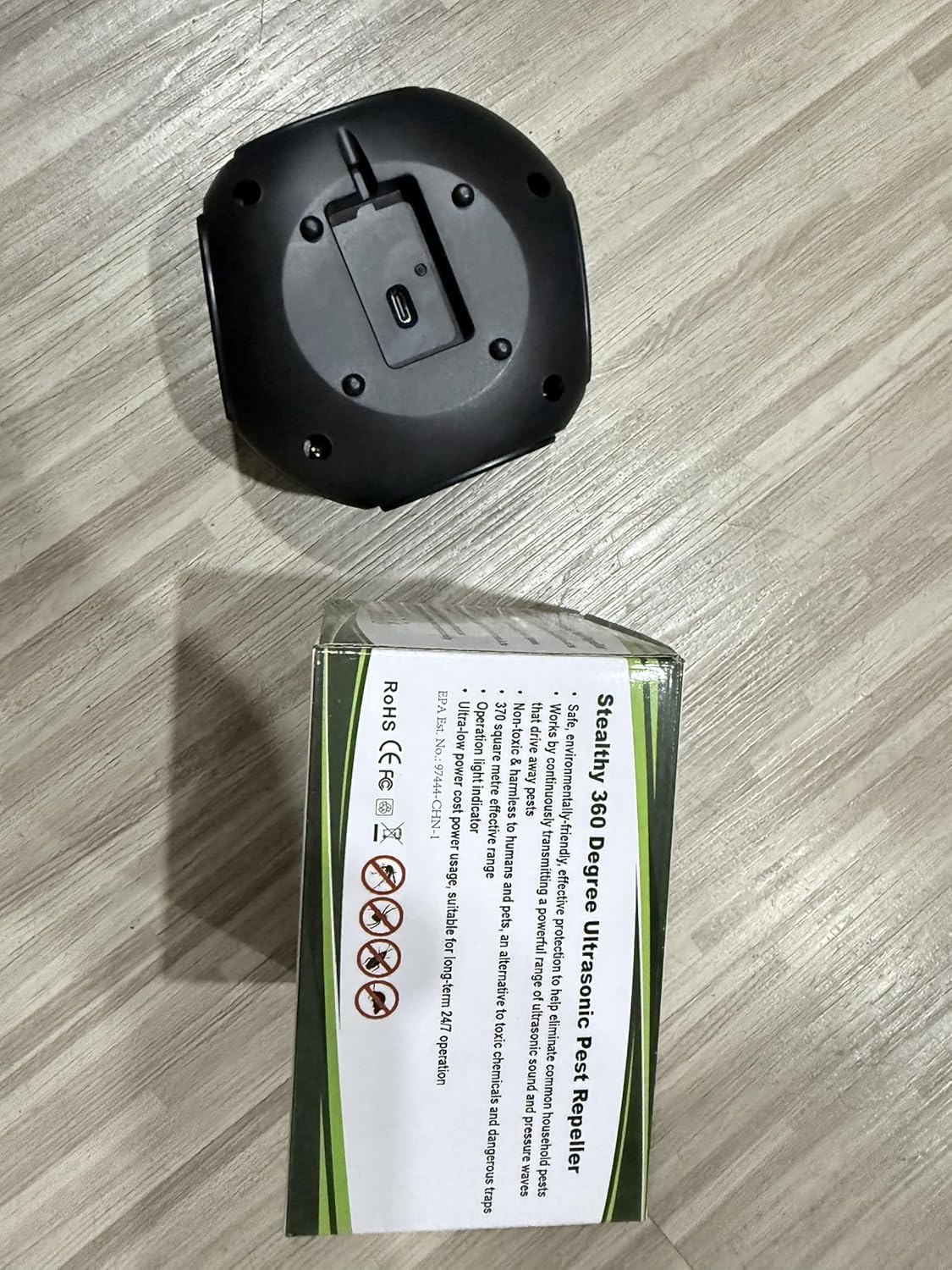 Photo 1 of Ultrasonic Pest Repellent Plug in Indoor Mouse Traps for Home, Mouse Repellent Ultrasonic Device, Rodent Repeller Ultrasonic Plug in Pest Control for Bat, Bug, Rat, Roach, Ant, Squirrel, Mice, Spider