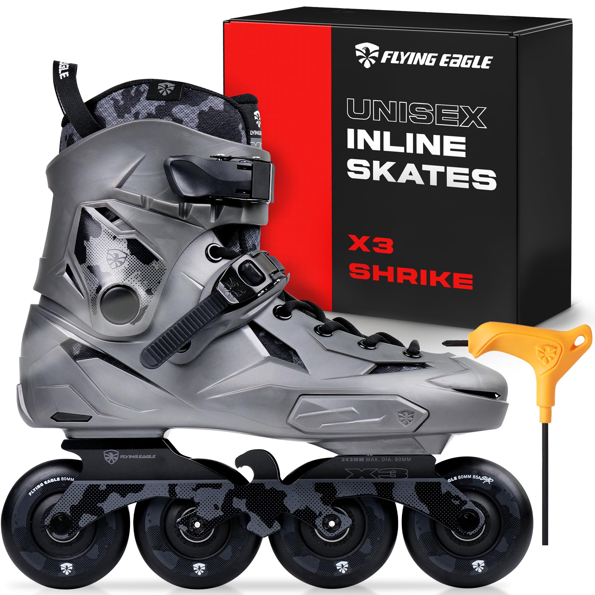Flying Eagle X3 Shrike Freeskates - Aggressive