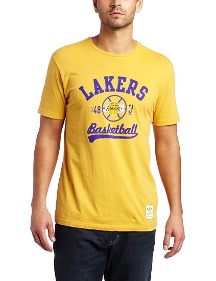 Nba Men S Los Angeles Lakers Fieldhouse Short Sleeve Super Soft Tee Trophy Gold Large Amazon In Clothing Accessories