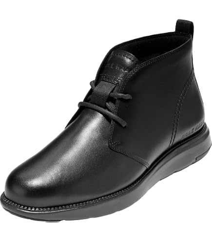 Cole Haan Zerogrand Stitchlite Chukka Boots Mens 11 Black Knit Leather C28421 Amazon.com | Cole Haan Men main image 3