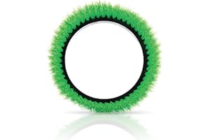 Oreck - 237.057 Commercial 237057 Crimped Polypropylene Scrub Orbiter Brush, 12" Diameter, 0.015" Bristle Diameter, Green, For ORB550MC Orbiter Floor Machine