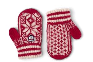 Hestra Child's Nordic Mitt (Child 0-4yrs) I Wool MItten for Winter Weather
