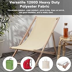 Thickened Waterproof Canvas Fabric by The Yard