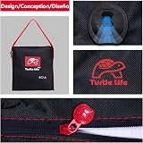 Turtle Life Garden Sofa Cover Heavy Duty UV Water Resistant 152x89x89 Black view 5