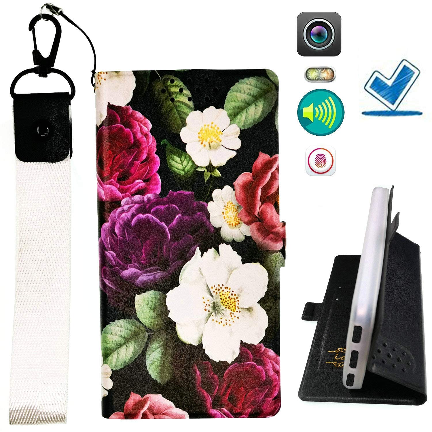 Lovewlb Case For Zte Quest Z3351s Cover Flip Pu Desertcart INDIA - Main Image