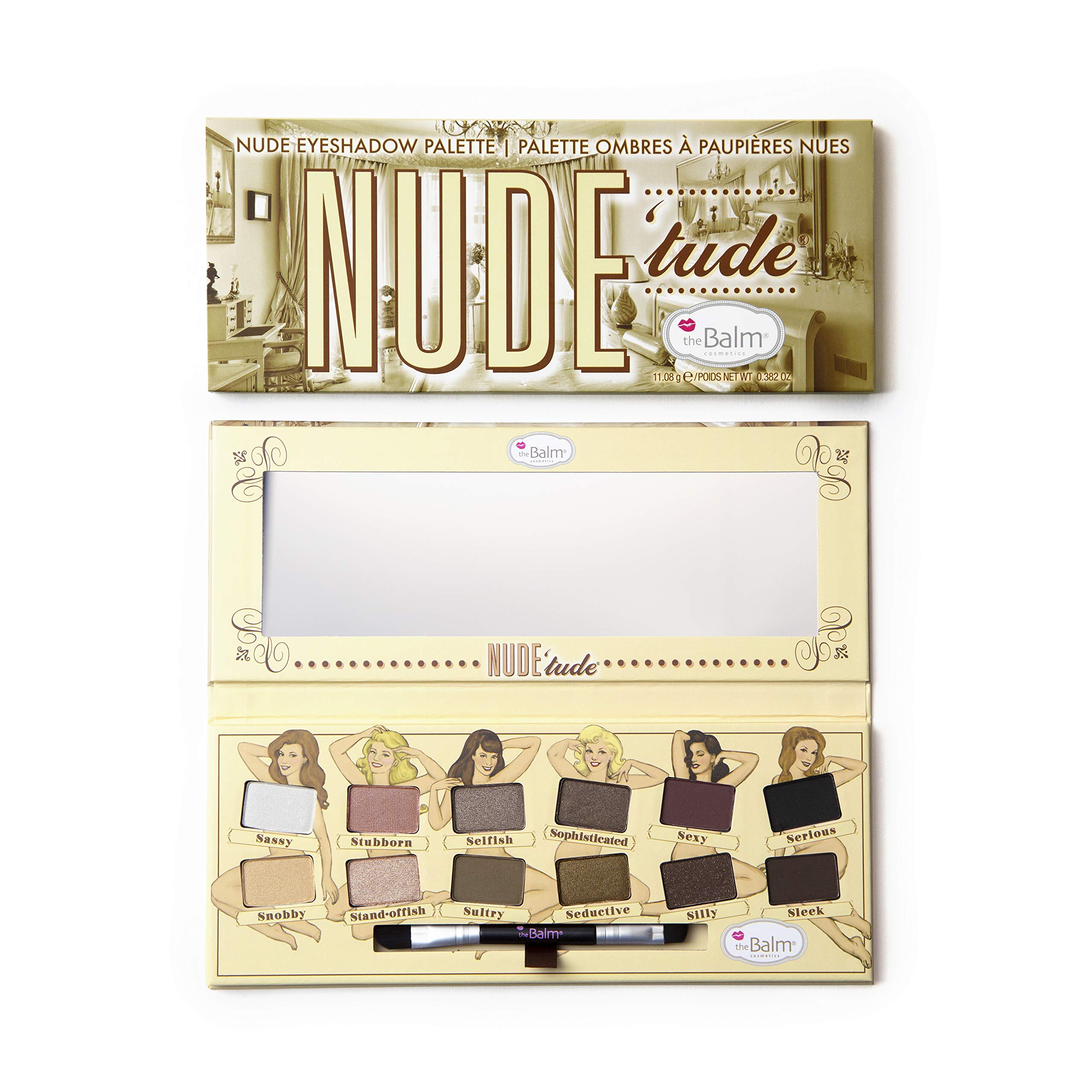 theBalm NUDE'tude Eyeshadow Palette, Naughty 11.08 g