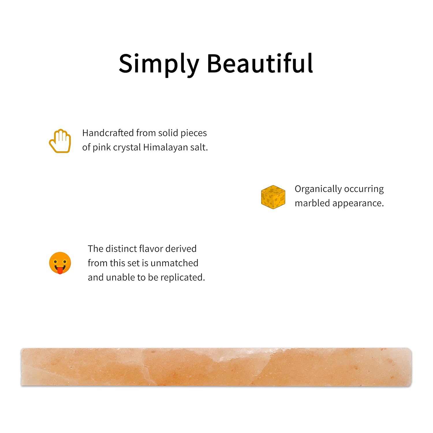 UMAID Natural Himalayan Salt Block Cooking Plate 12 X 8 X 1.5 for Cooking, Grilling, Cutting and Serving, Food Grade Salt with Stainless Steel Tray Set with Recipe Pamphlet: Garden & Outdoor