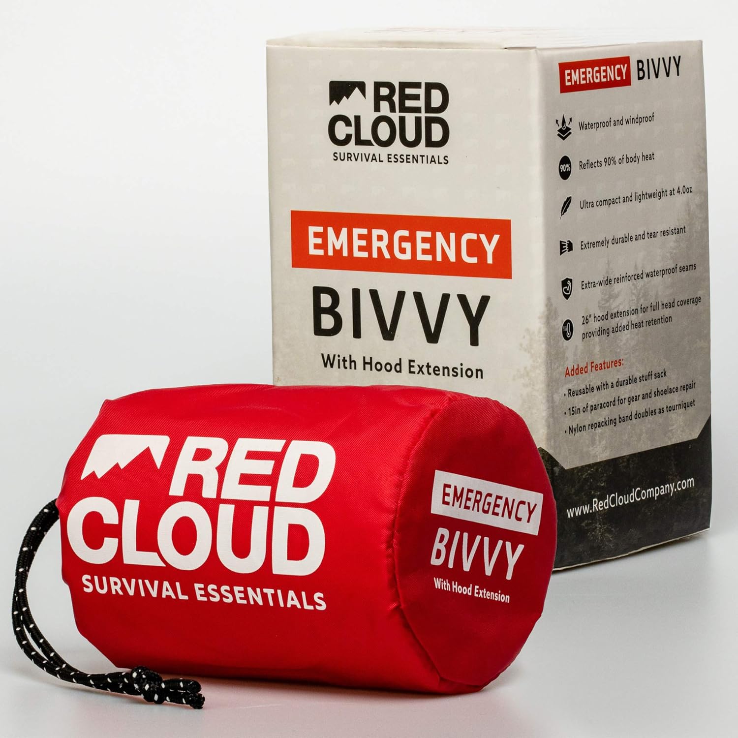 Emergency Sleeping Bag Thermal Waterproof Survival Bivvy Bag- Replace Emergency Blankets with this Lightweight Survival Bivy Sack Bag - The Ideal Survival Bag to have in the Car or on a Hiking Trail : Sports & Outdoors