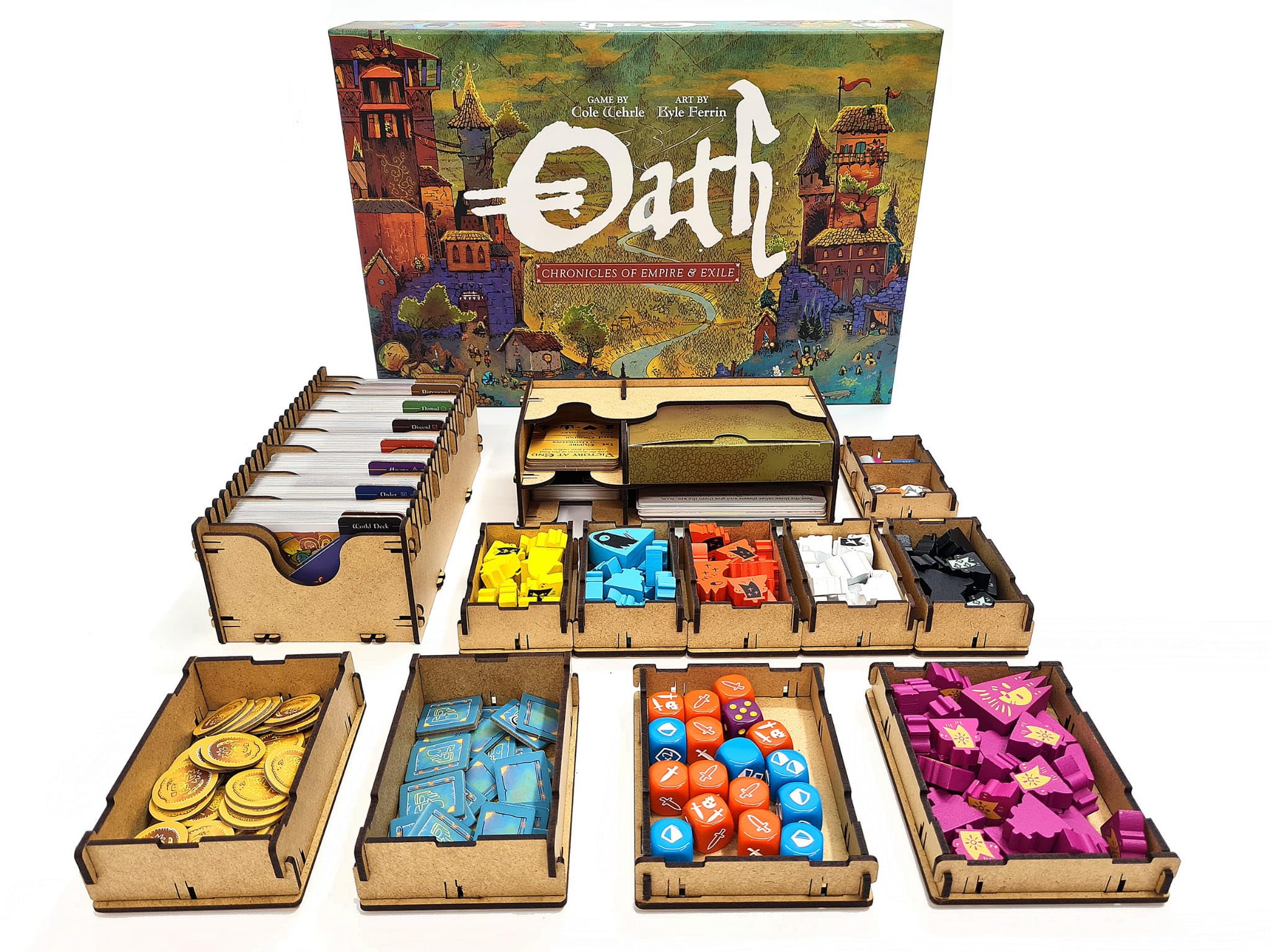 docsmagic.de Organizer Insert for Oath: Chronicles of Empire and Exile Box — image 1
